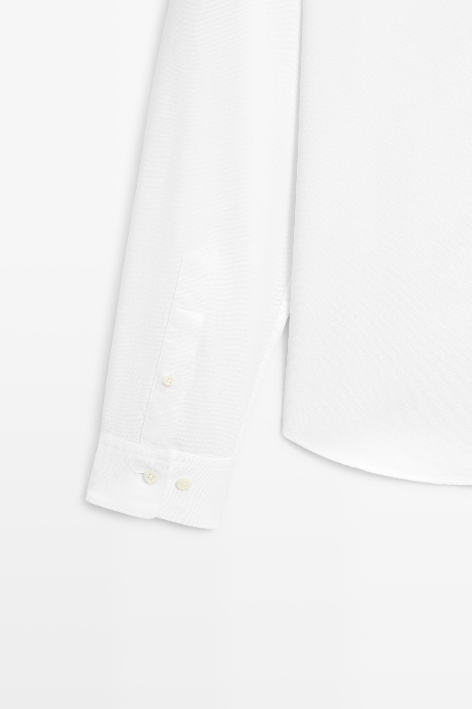 Textured 100% cotton shirt